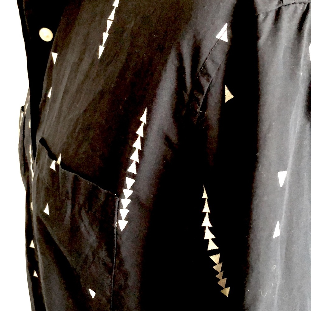 Pendleton Womens Black Arrow Pattern Shirt Sz S S… - image 3